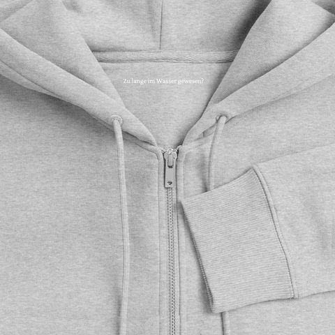 Frauen Sweatshirt für Tage am See - Grau meliert