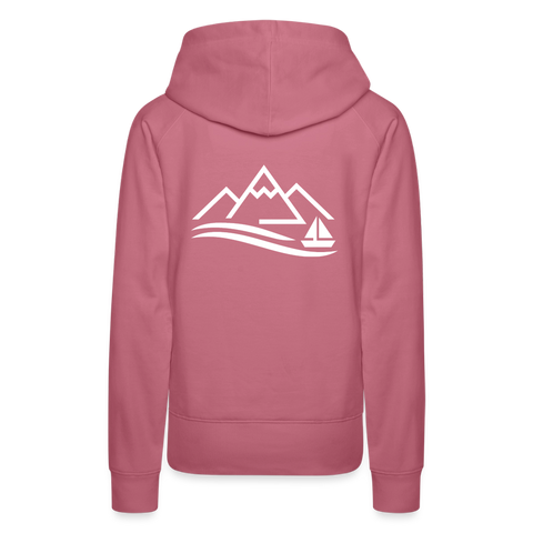 Frauen Premium Hoodie - Malve