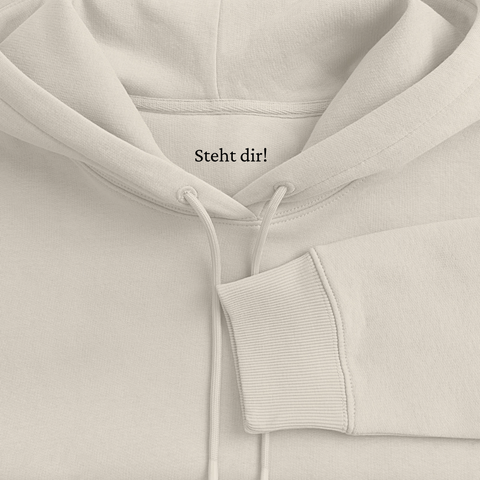 See Männer Premium Hoodie - Beige