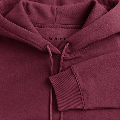 See Männer Premium Hoodie - Burgunderrot