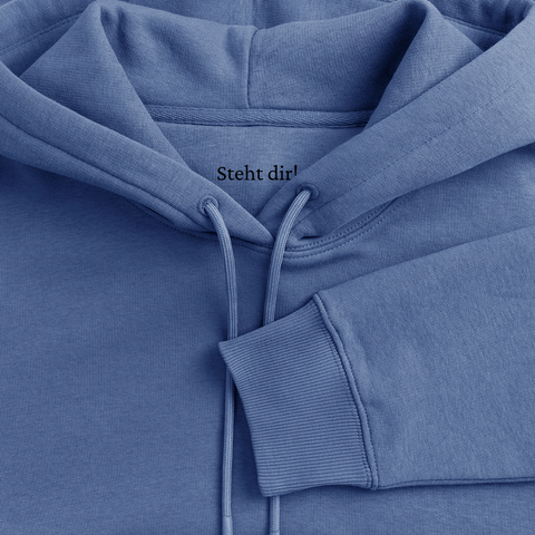 See Männer Premium Hoodie - Taubenblau