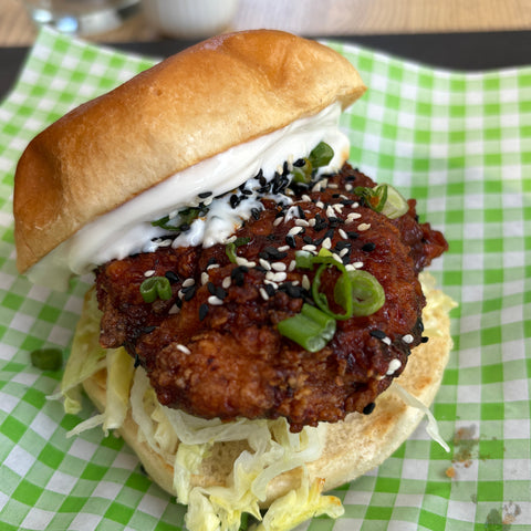 Burger: Korean Style Fried Chicken
