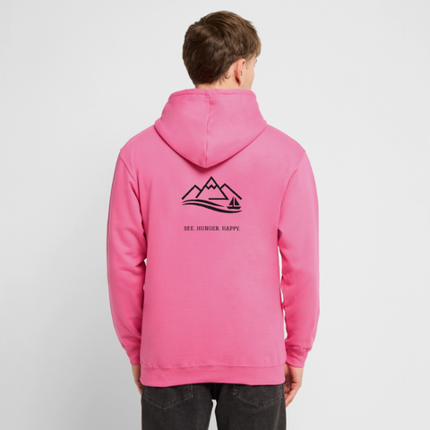 Hoodie für lange See Tage - Pink