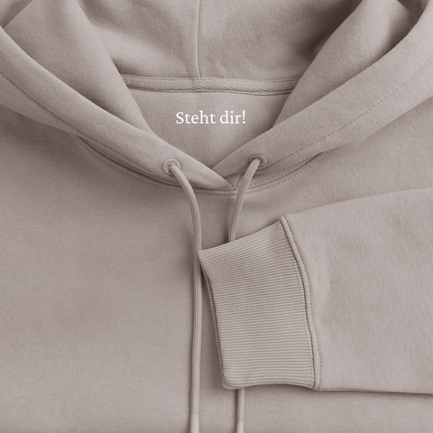 Frauen Premium Hoodie - Taupe
