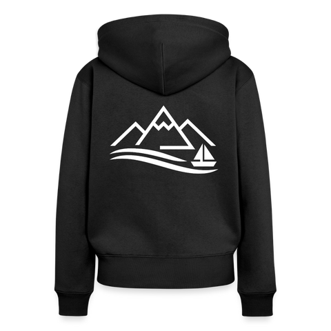 Frauen Sweatshirt für Tage am See - Schwarz