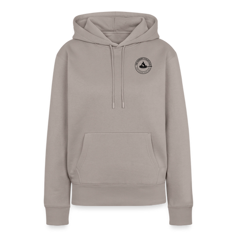 Frauen Premium Hoodie für lange See Tage - Taupe