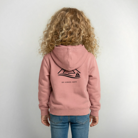 Kinder Hoodie - Altrosa
