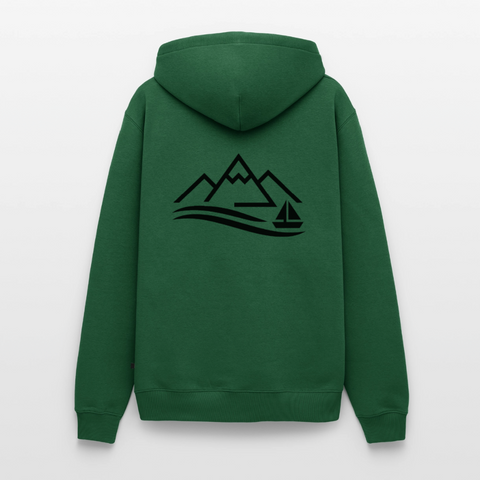 See Männer Premium Hoodie - Flaschengrün