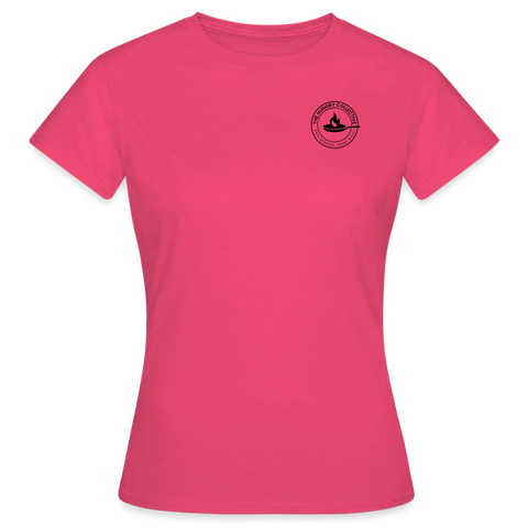 Hungry Collective Lake Days T-Shirt: Frauen - Azalea