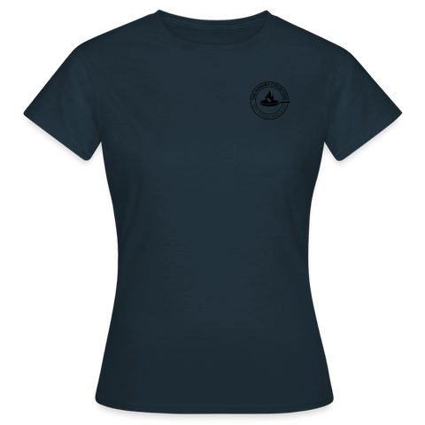 Hungry Collective Lake Days T-Shirt: Frauen - Navy