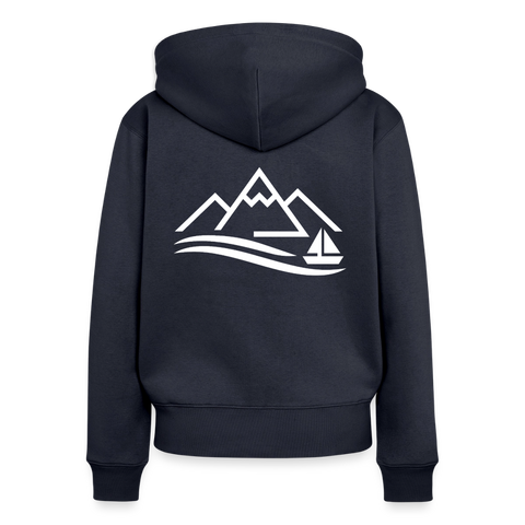 Frauen Sweatshirt für Tage am See - Navy