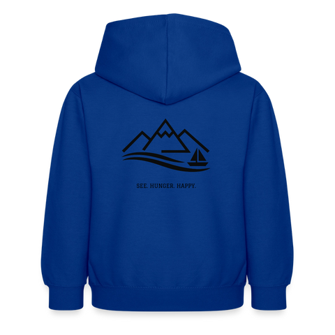 Kinder Hoodie - Royalblau