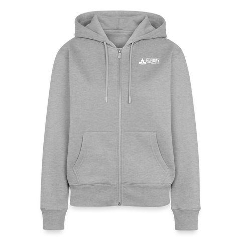 Frauen Sweatshirt für Tage am See - Grau meliert