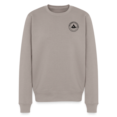 Männer Premium Pullover - Taupe