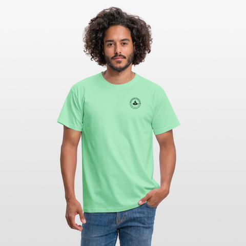 Hungry Collective Lake Days T-Shirt: Männer - Mintgrün