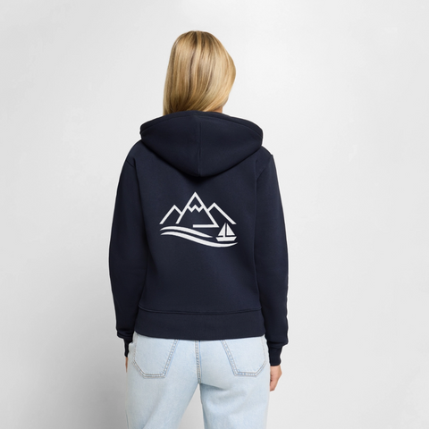 Frauen Sweatshirt für Tage am See - Navy
