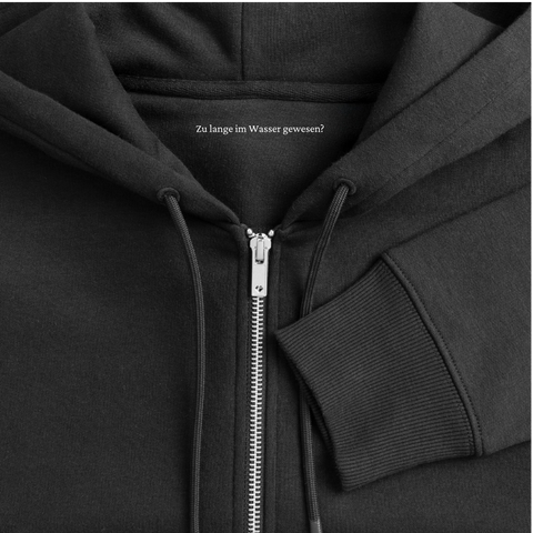 Frauen Sweatshirt für Tage am See - Schwarz