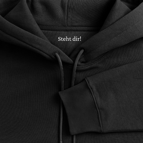 Frauen Premium Hoodie - Schwarz