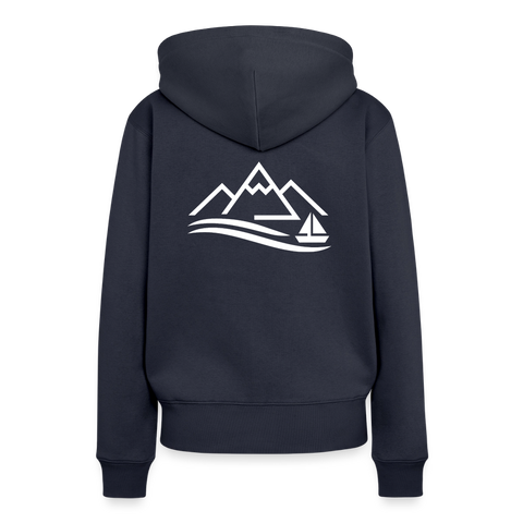 Frauen Premium Hoodie - Navy