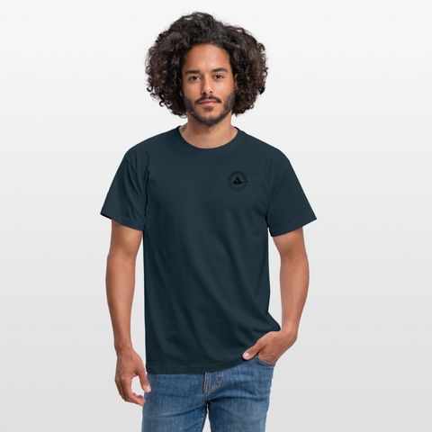 Hungry Collective Lake Days T-Shirt: Männer - Navy