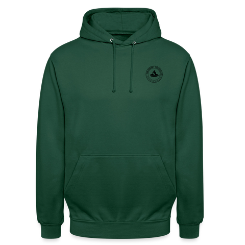 Hoodie für lange See Tage - Flaschengrün