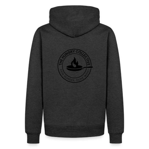 Hungry Männer Premium Hoodie - Anthrazit meliert