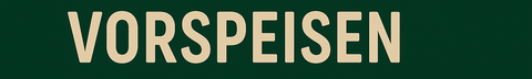 Vorspeisen