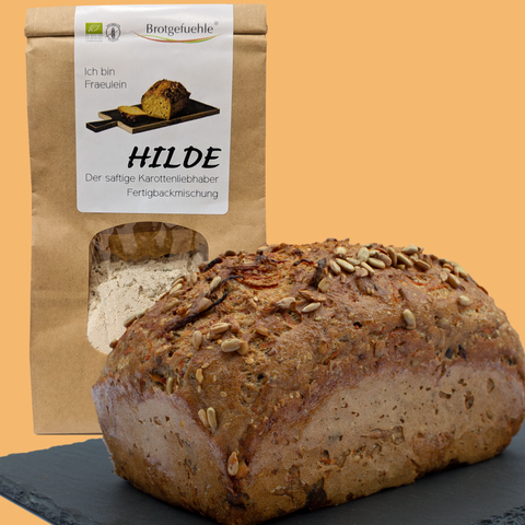 HILDE - glutenfreie Bio-Brotbackmischung