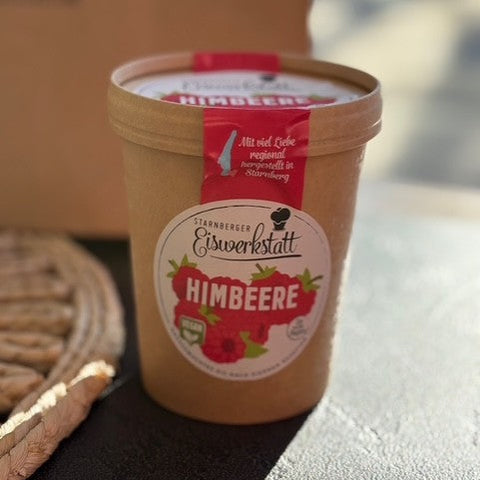 Himbeere Eis (vegan)
