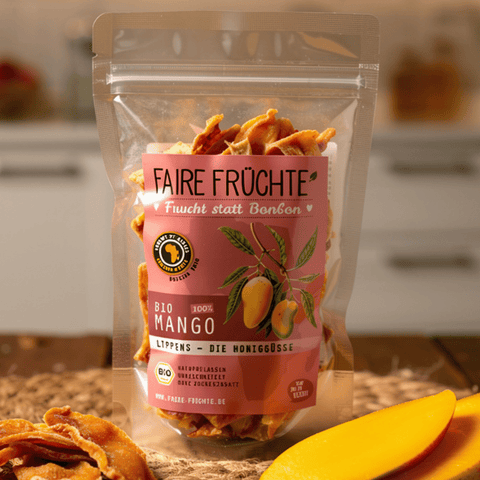 500g Bio Mangostreifen Lippens 'die Süße'