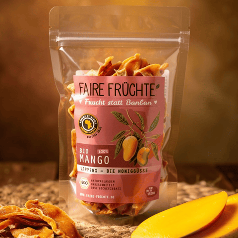 500g Bio Mangostreifen Lippens 'die Süße'