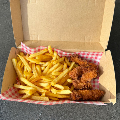 Chicken Finger Box mit Pommes (nur Abholung)