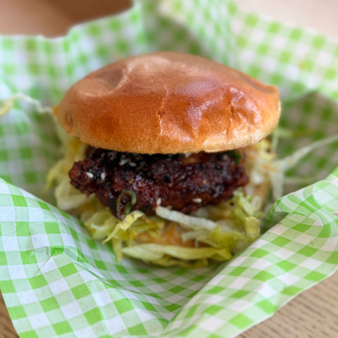 Burger: Korean Style Fried Chicken