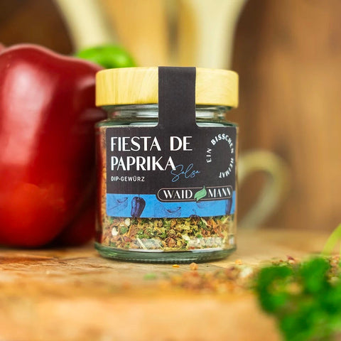 WAIDMANN Fiesta de Paprika - Salsa Dip Gewürz im Glas 55g