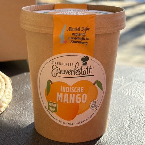 Indische Mango Eis (vegan)