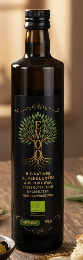 0,75L "Intensiv" Bio Olivenöl Nativ extra